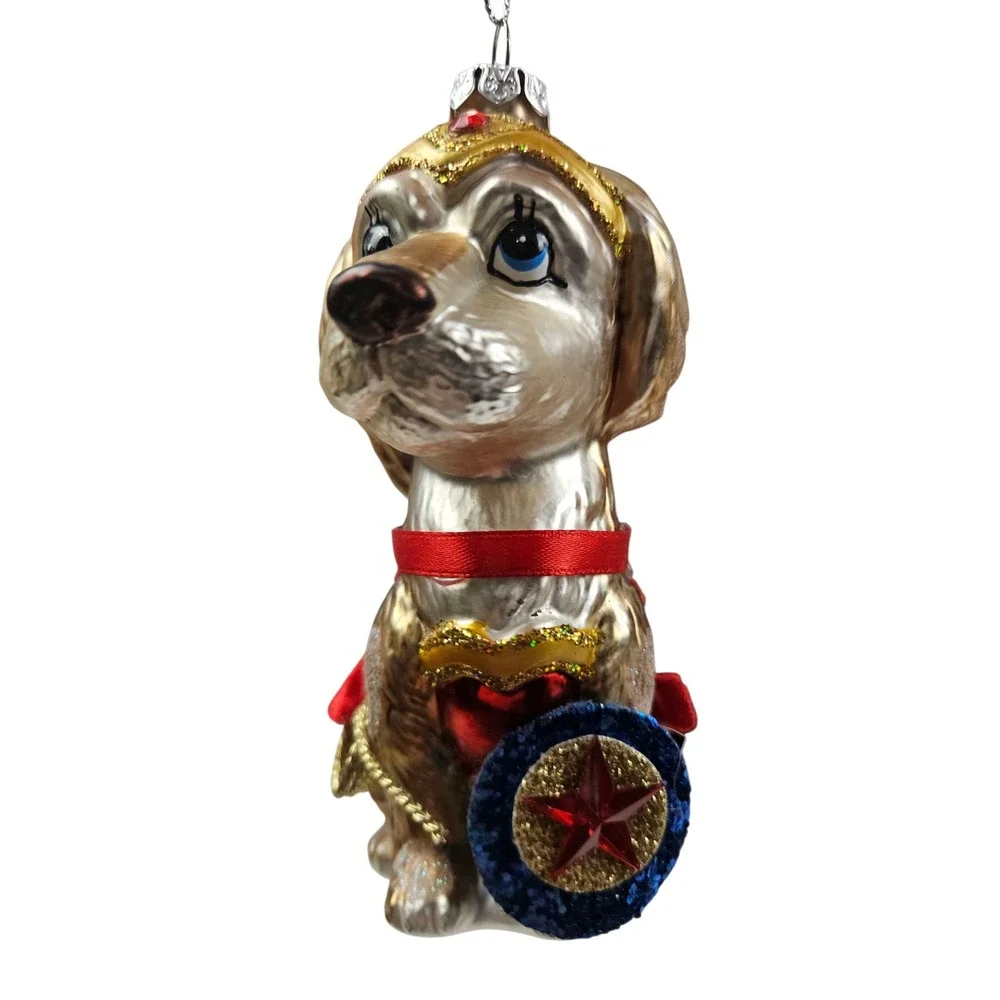 Wonder Dog Ornament Christmas Tree Decoration Holiday‎ Decor Cute